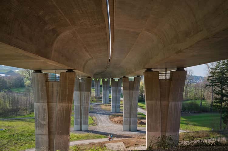 Highway bridge
