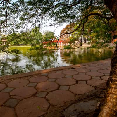 Hoàn Kiếm Lake, Hanoi, Vietnam