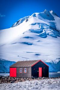 Hut at Port Lockroy, Antarctica