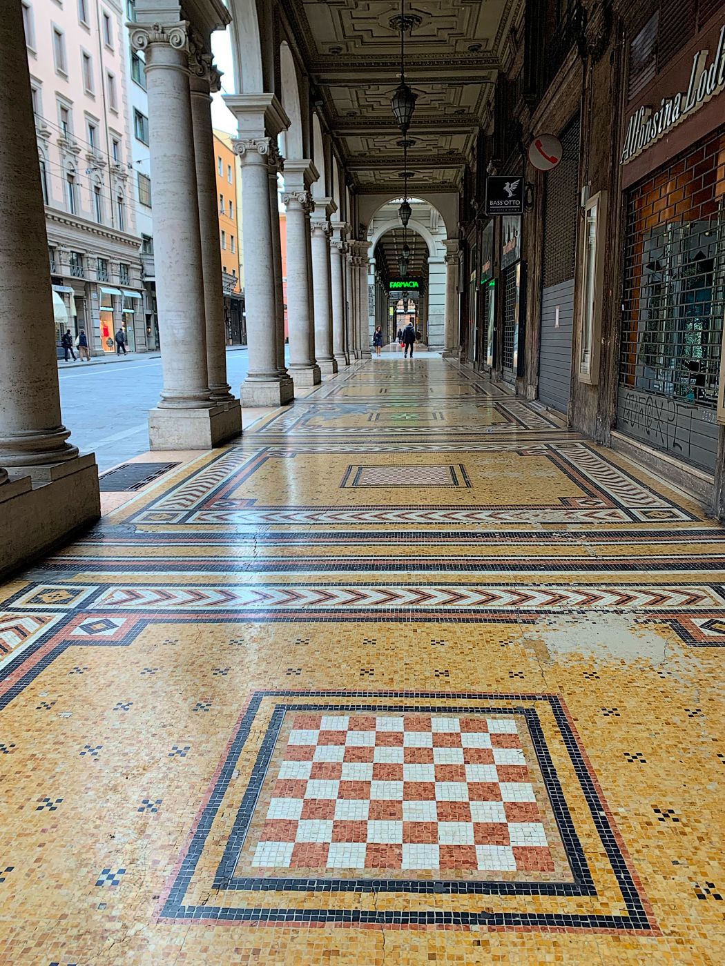 I portici di Bologna, Italy