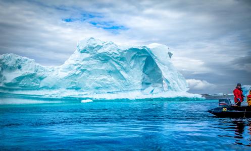 Icebergs Neko Harbour Antarctica