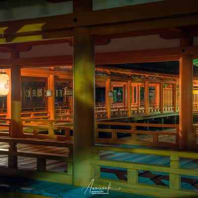 Shinomiya Shrine, Miyajima, Japan