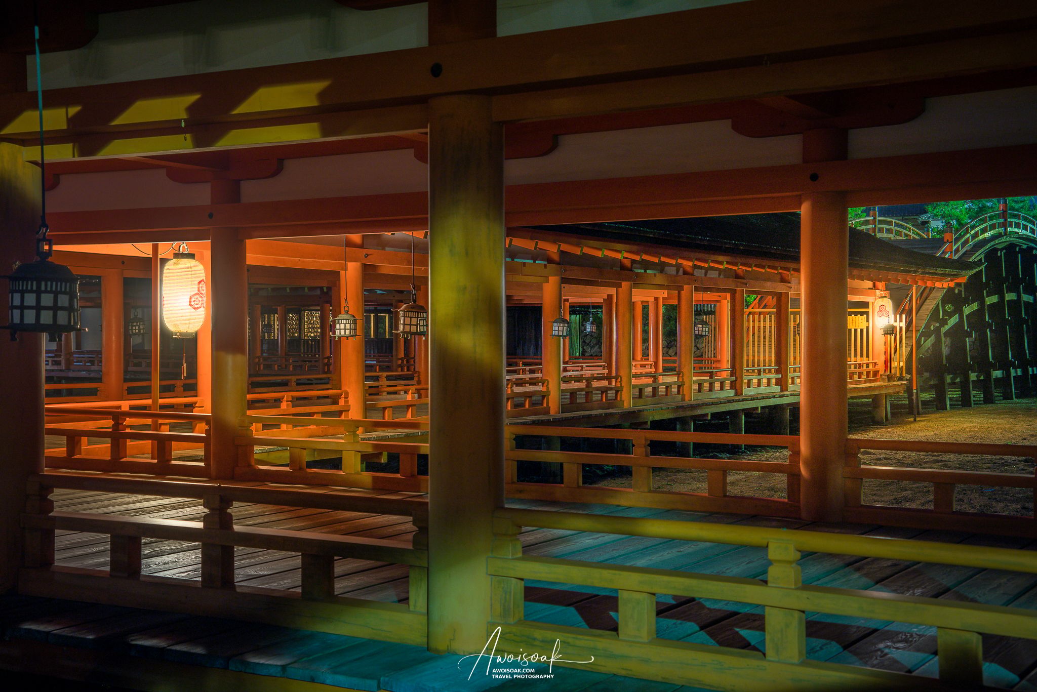 Itsukushima Shrine Torii, Miyajima, Japan