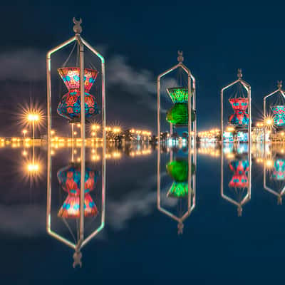 jeddah lanterns, Saudi Arabia