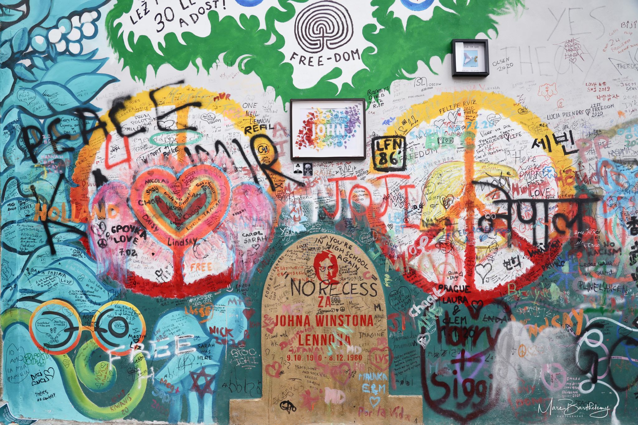 John Lennon Wall, Czech Republic