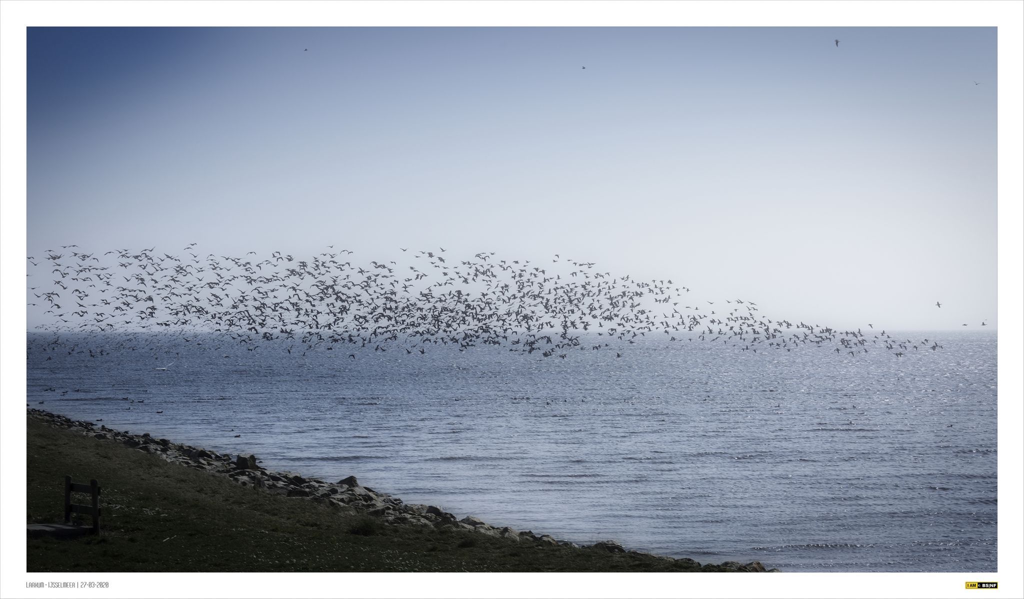 Laaksum at Lake Ijsselmeer, Netherlands