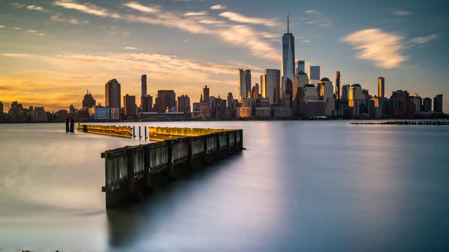 Sunrise at Newport, New York City