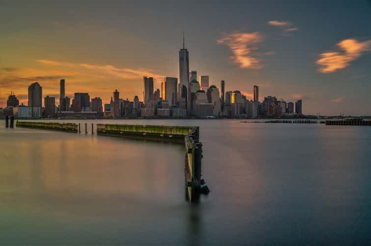 Sunrise at Newport, New York City