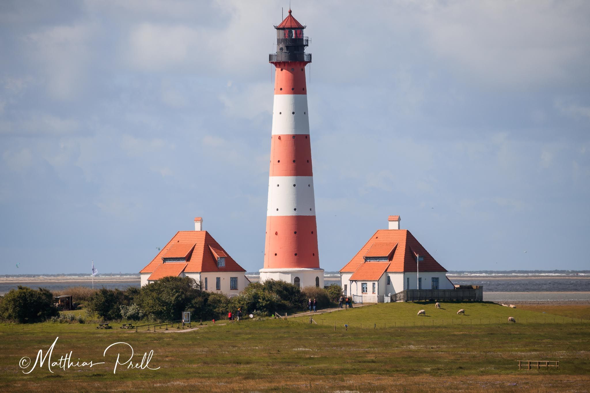 Lighthouse Westerheversand, Germany