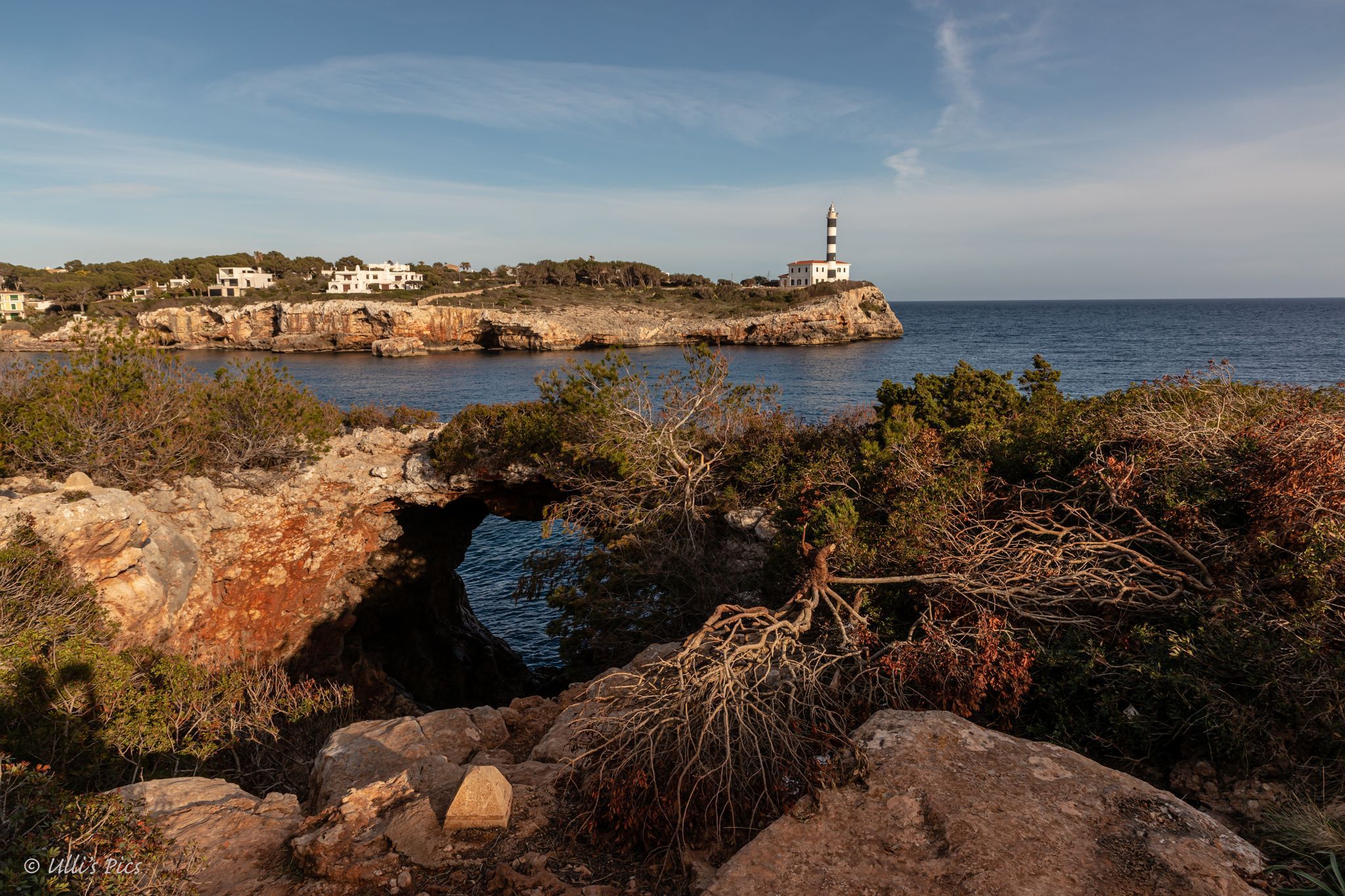 Lighthouse of Porto Colom, Spain