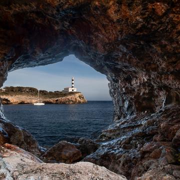 Lighthouse of Porto Colom, Spain