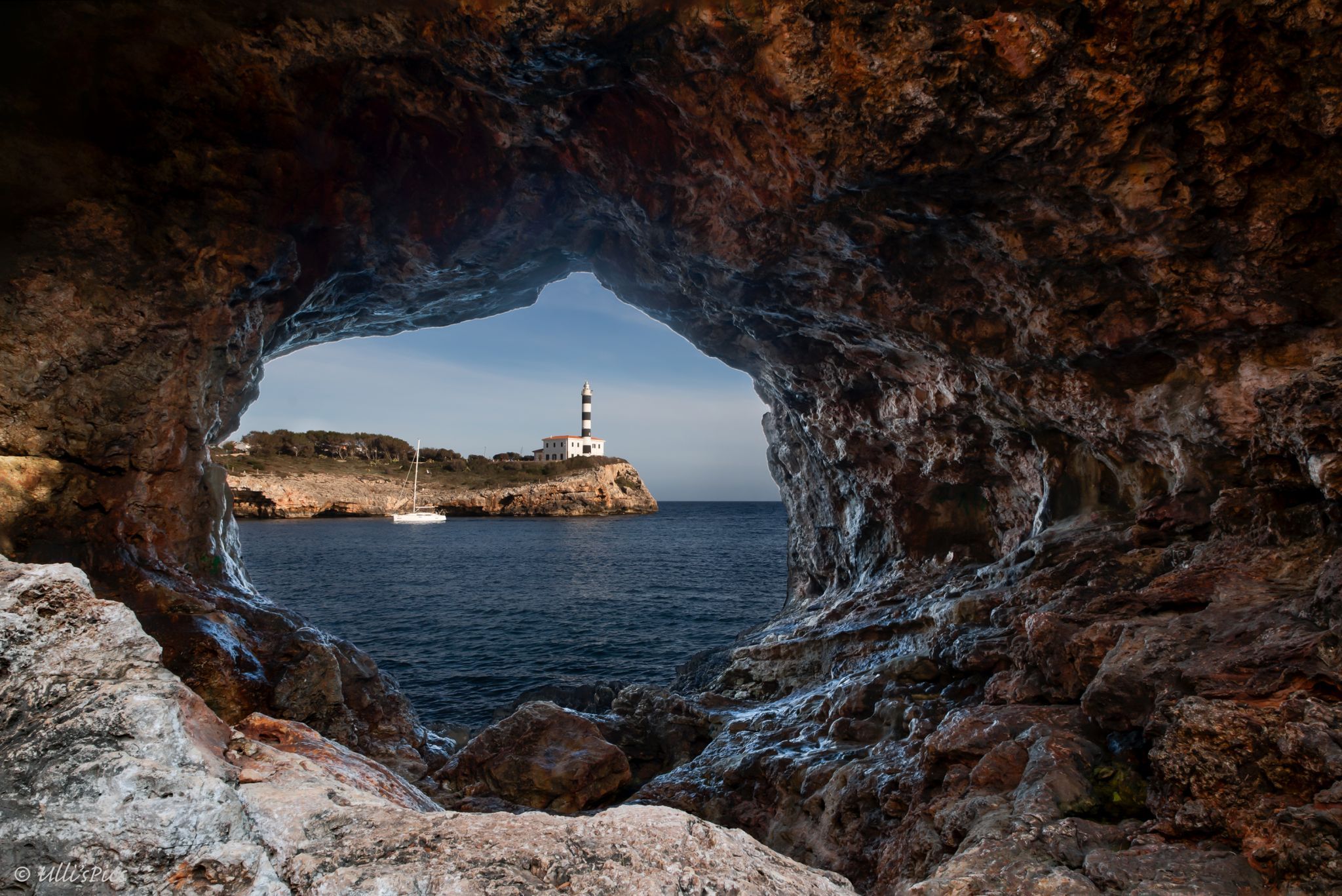 Lighthouse of Porto Colom, Spain