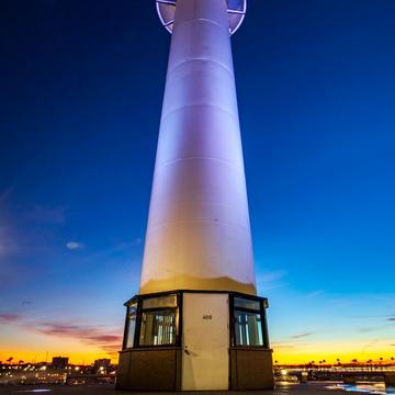 Lions Lighthouse sunrise Long Beach, California, USA