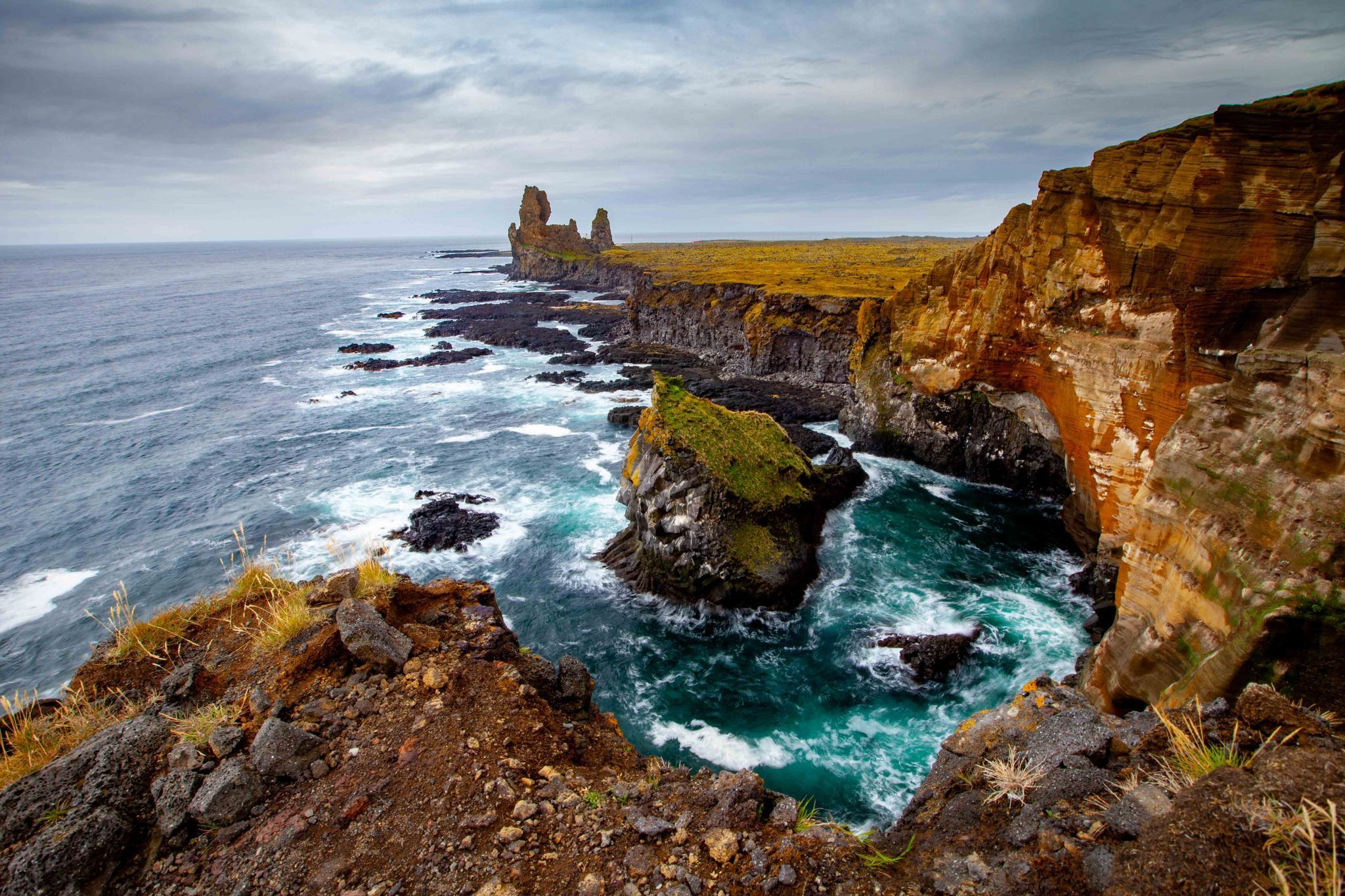 Lóndrangar View Point, Iceland