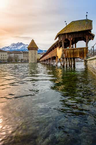 Kapellbridge Lucerne (east view)
