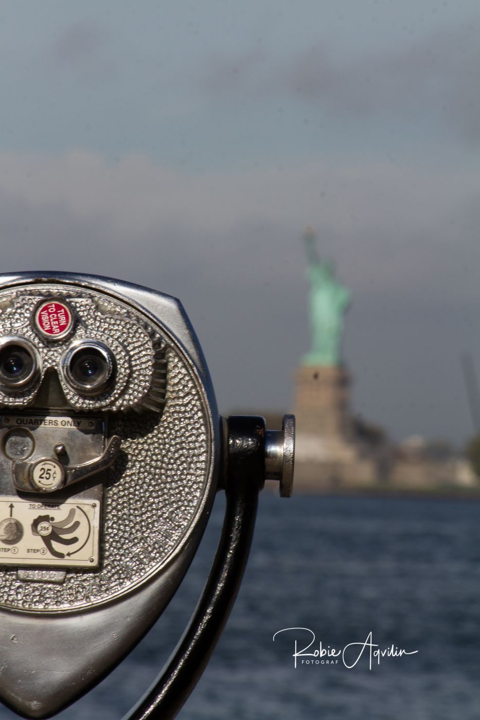 Statue of Liberty from Red Hook Dock, USA