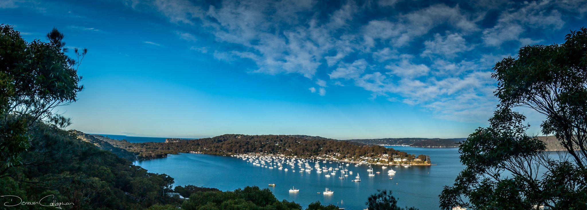McKay reserve toward Careel Bay, Northern Beaches Sydney, Australia