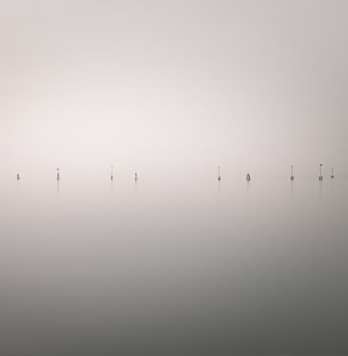 Milky morning in Venetian Lagoon
