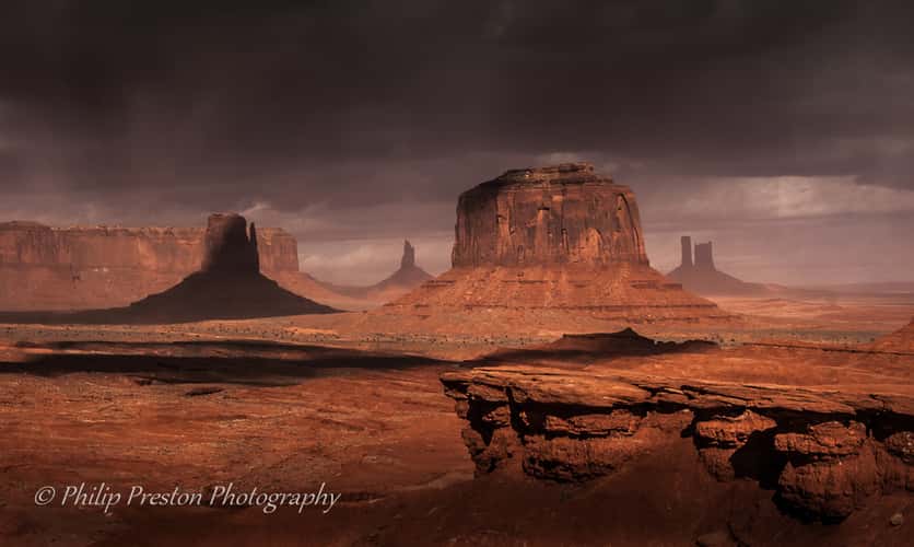 Monument Valley from Artist's Point, Arizona