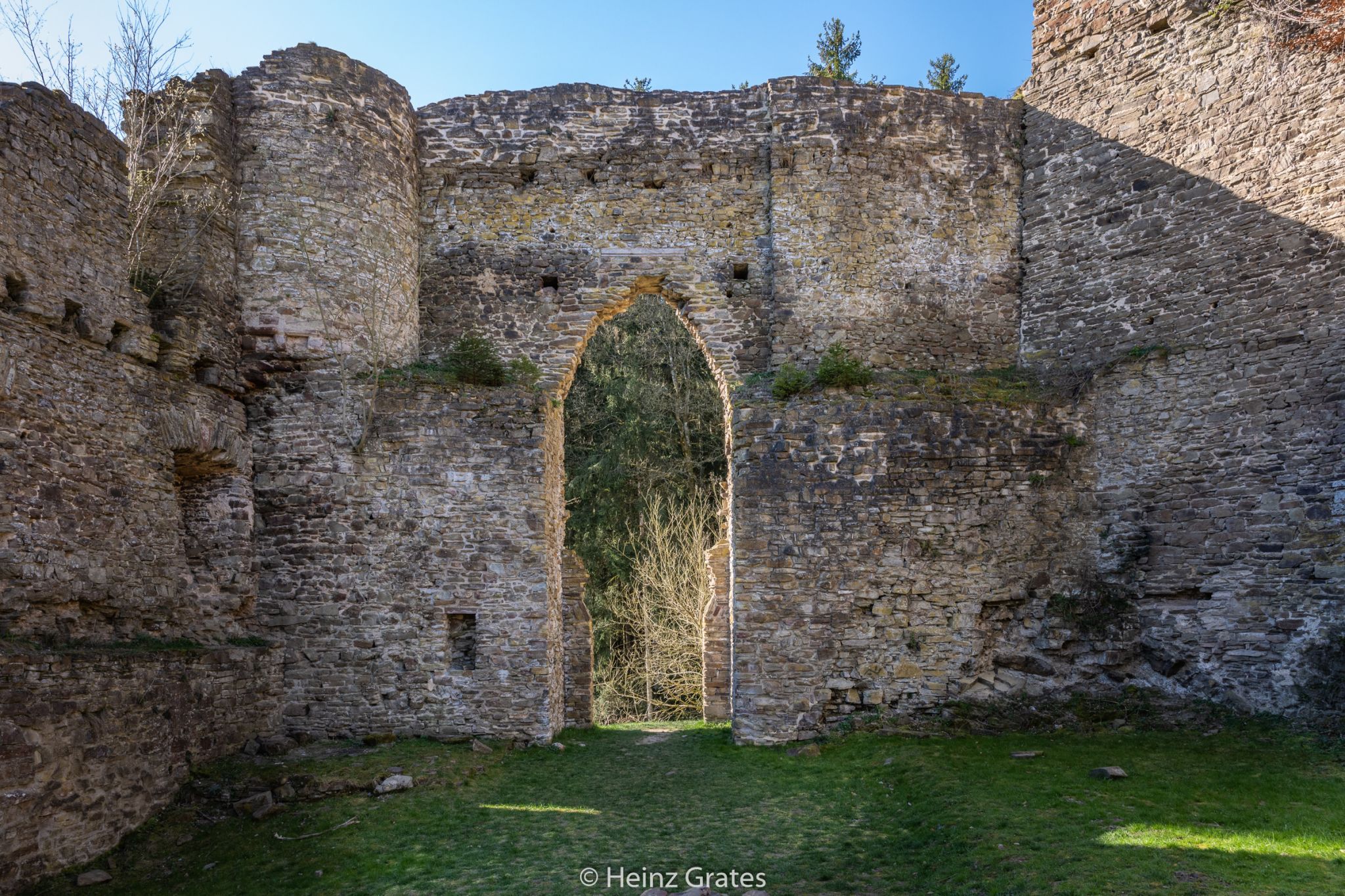 Neublankenheim Castle Ruin, Germany