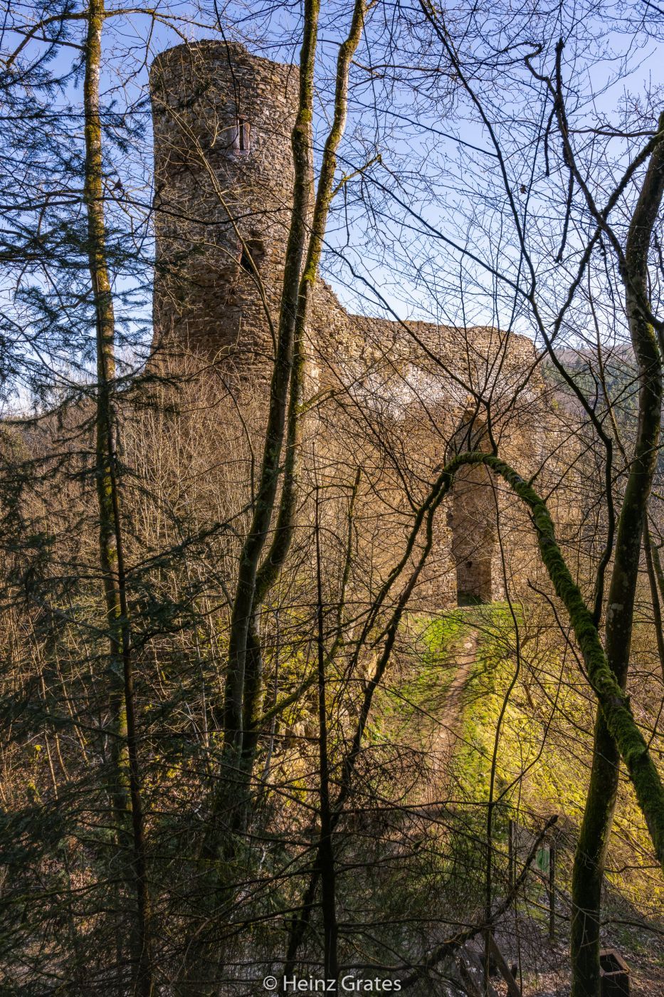 Neublankenheim Castle Ruin, Germany