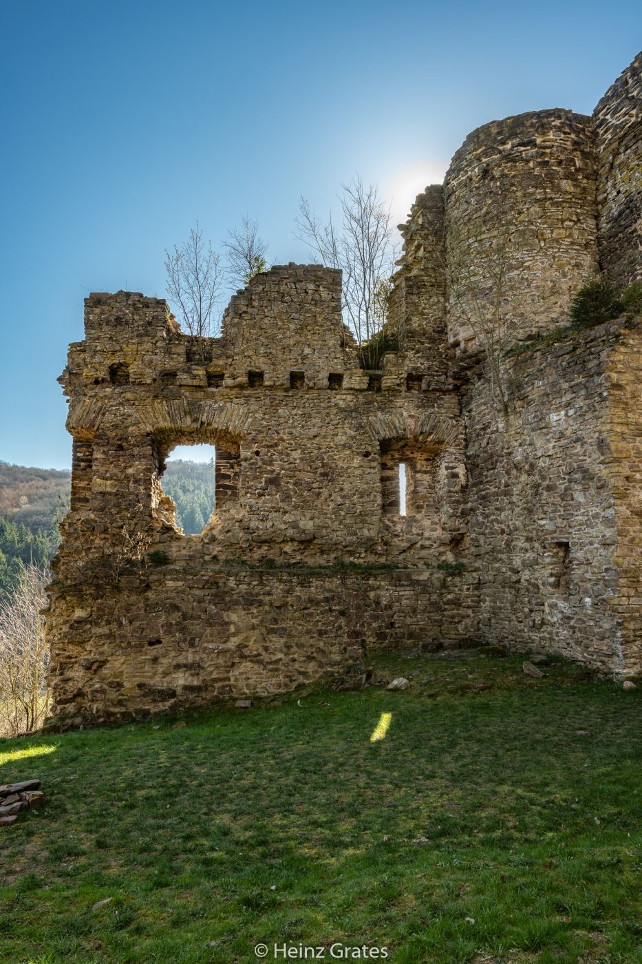 Neublankenheim Castle Ruin, Germany