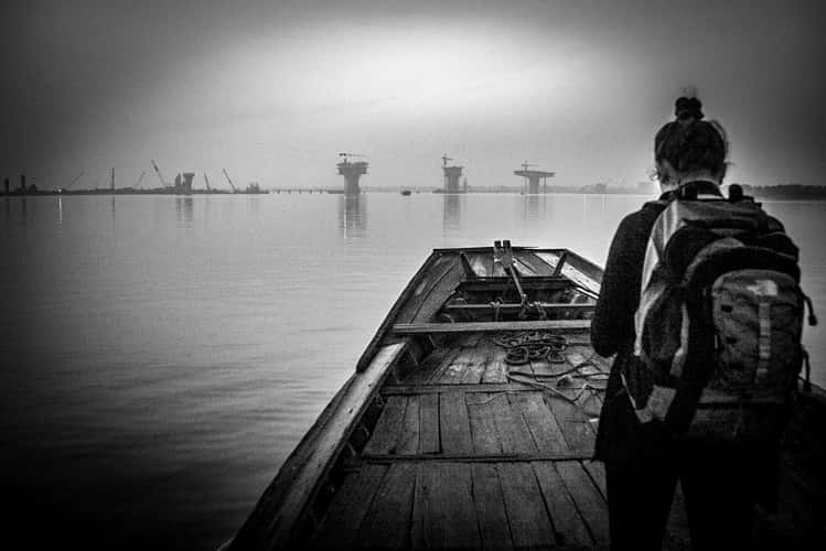 New bridge building Hoi An