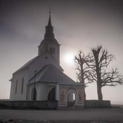 Old Suha church in Škofja Loka, Slovenia