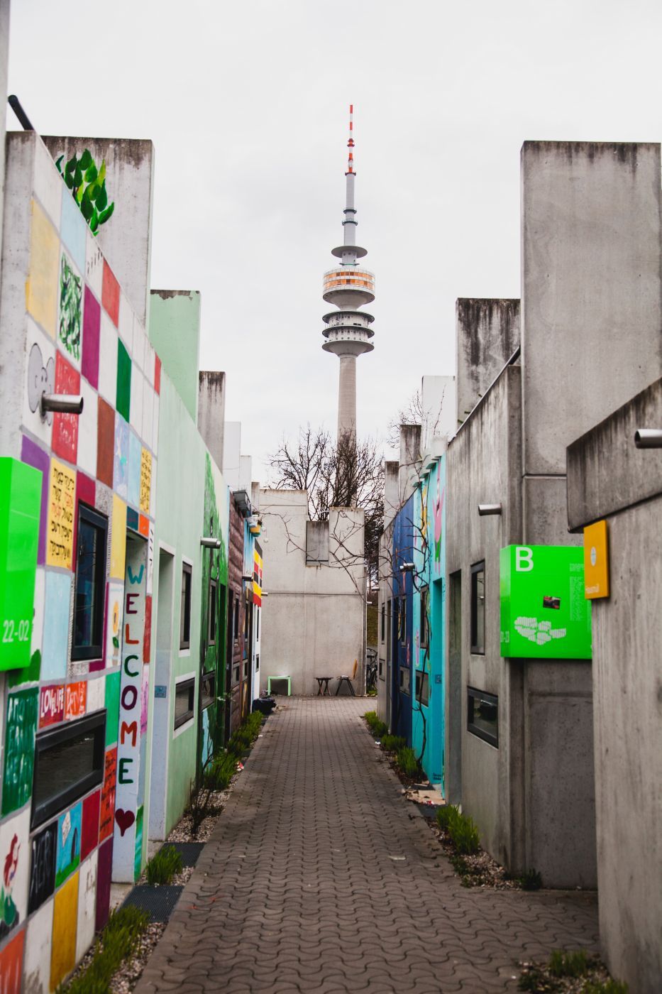 Olympic Village, Munich, Germany