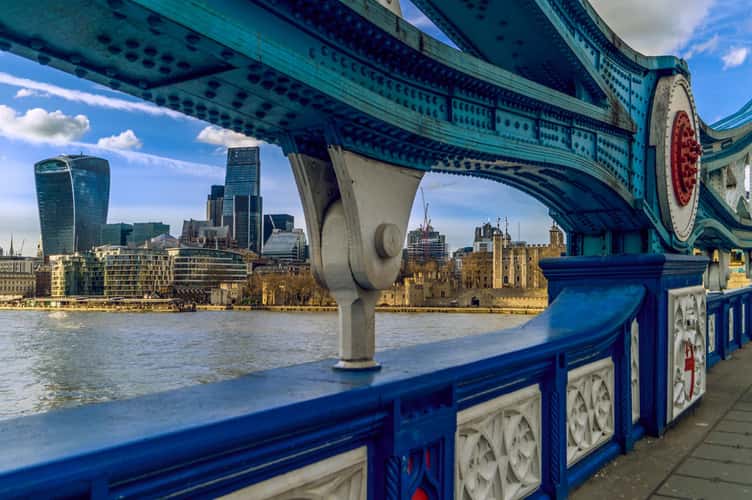 On the Tower Bridge, London