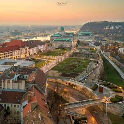 Part of Buda Castle, Hungary