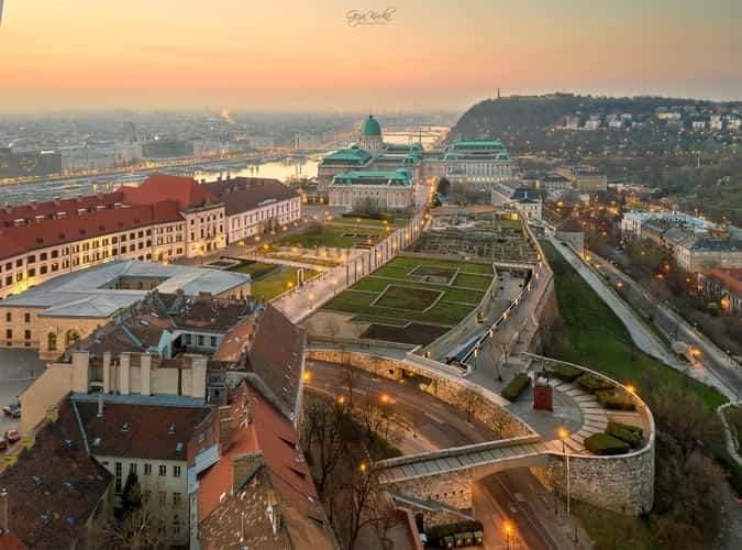 Part of Buda Castle