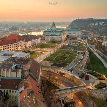 Part of Buda Castle, Hungary