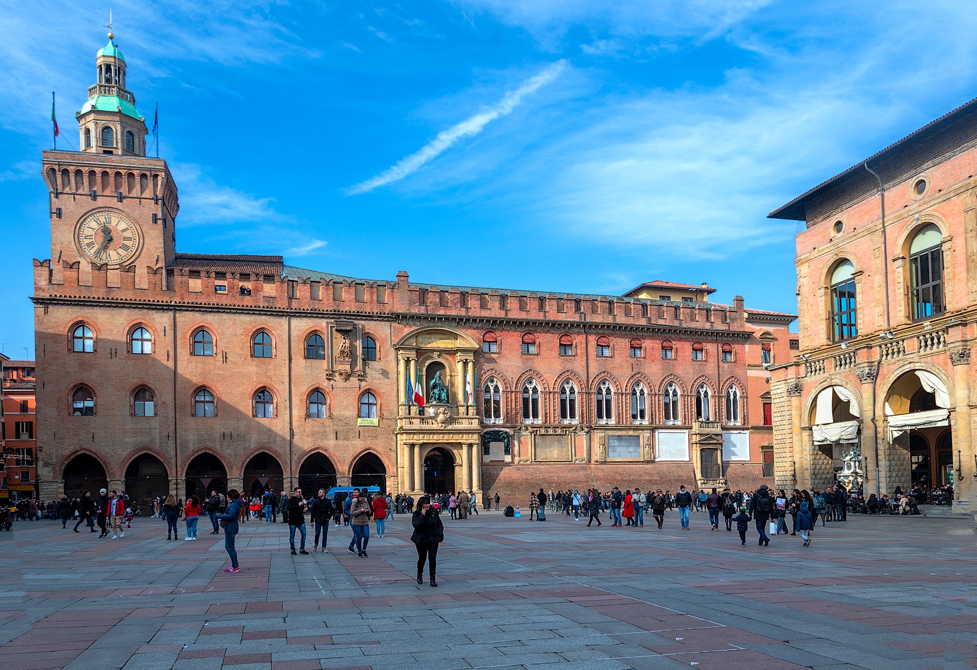 Piazza Maggiore, Italy