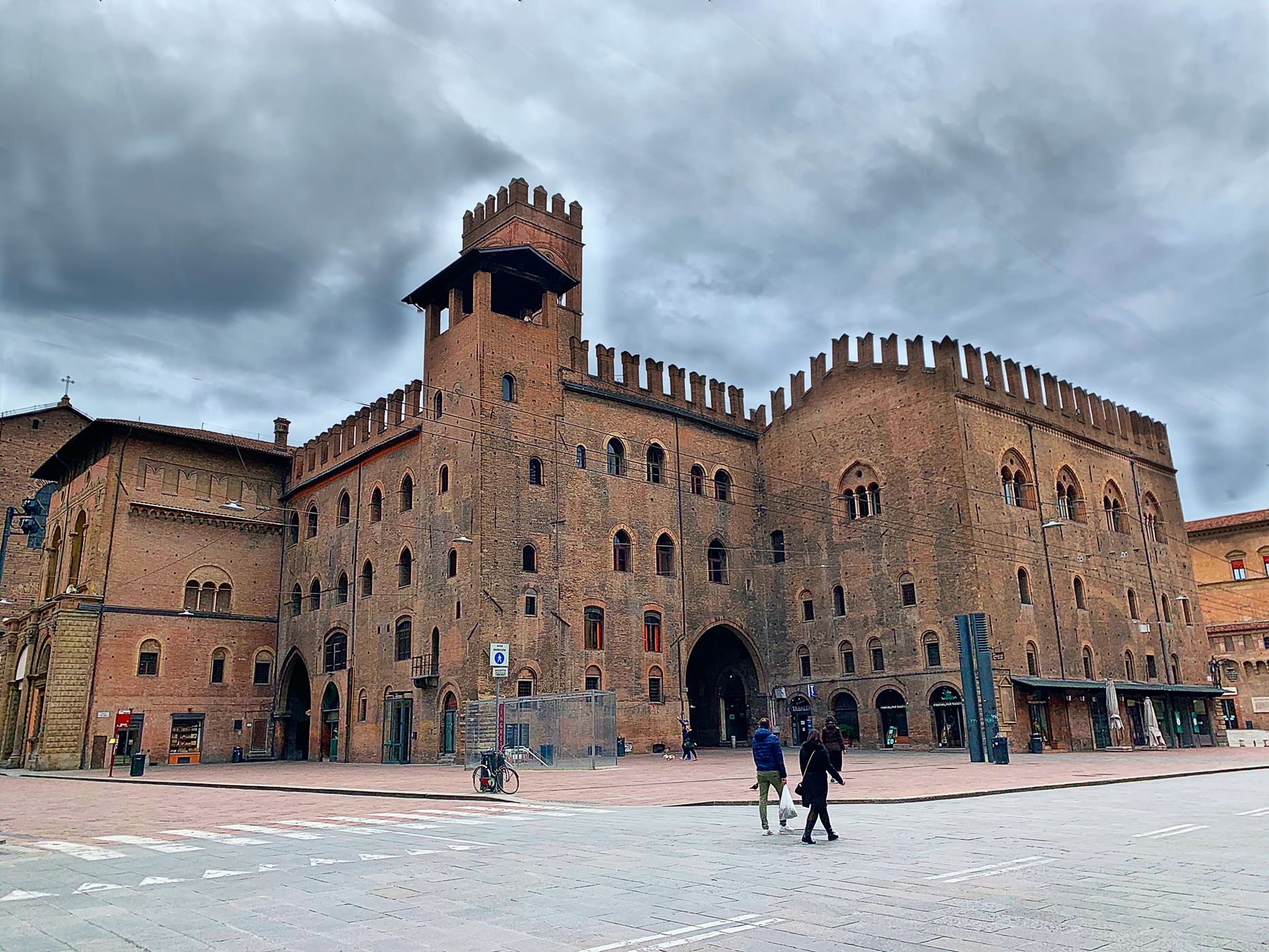 Piazza Re Enzo, Italy