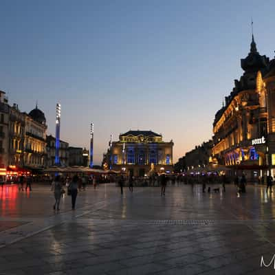 Place de la Comédie Montpellier, France