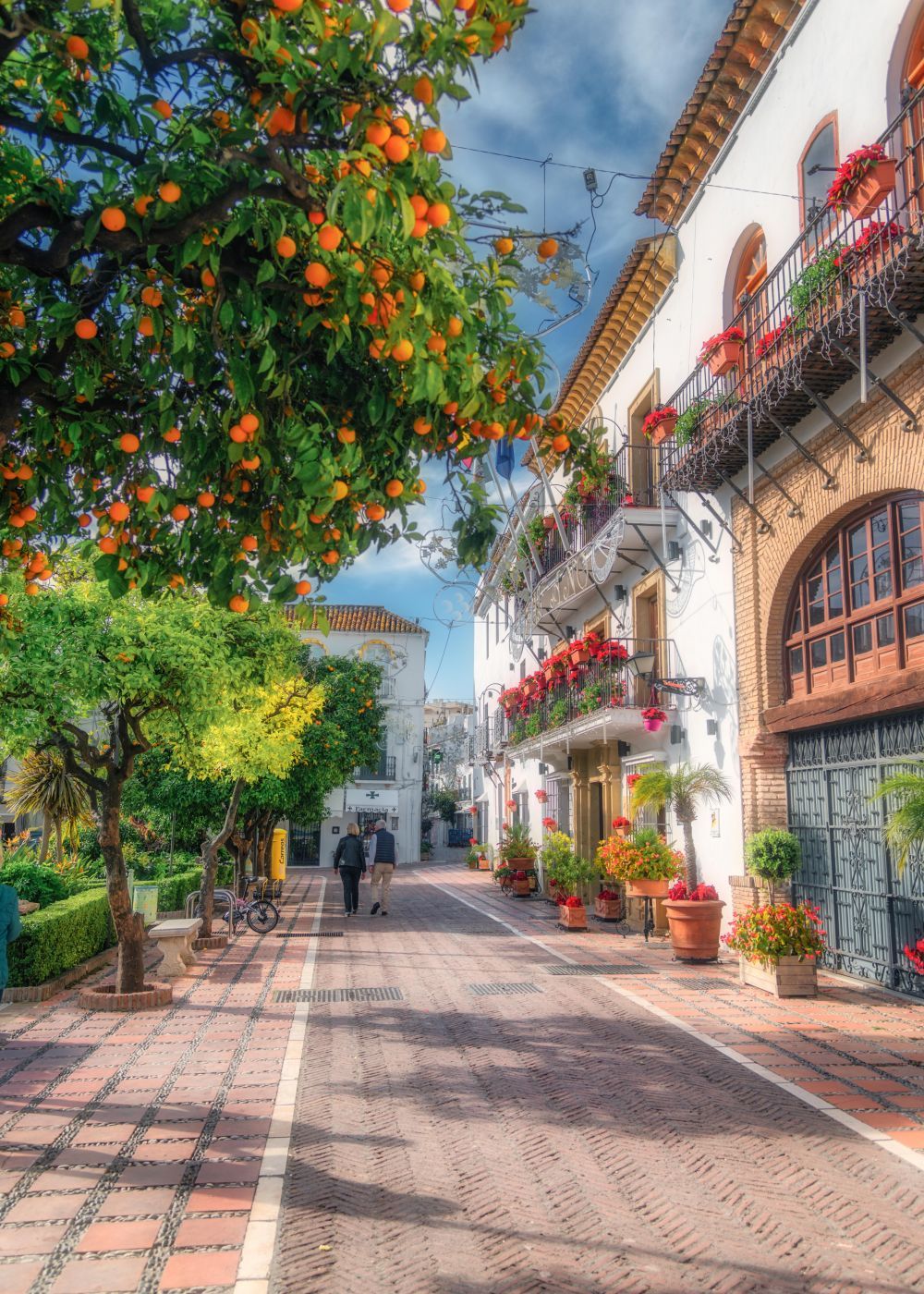 Plaza de los Naranjos, Marbella, Spain