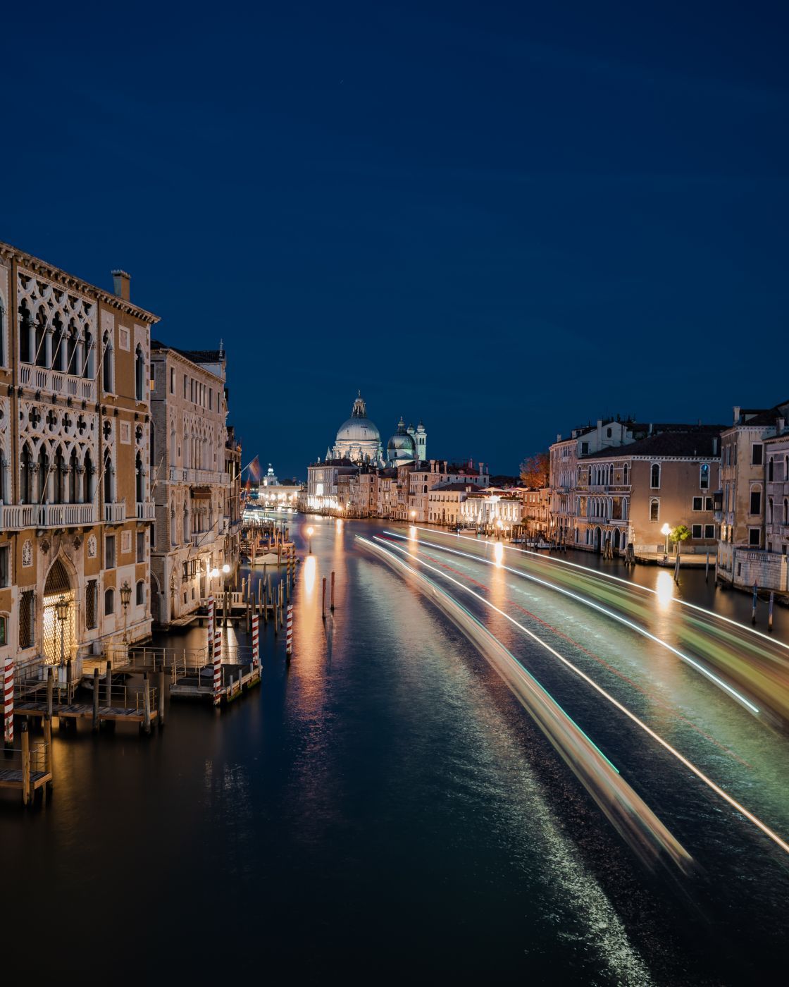 View from Ponte dell'Accademia, Venice, Italy