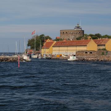 Port Christiansø, barracks view, Denmark
