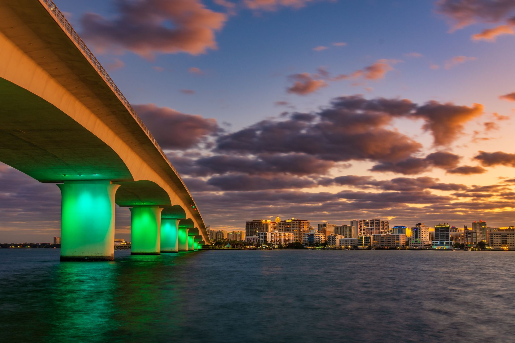 Ringling Bridge, Sarasota, USA