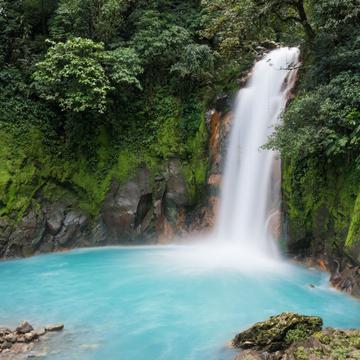 Rio Celeste Waterfall, Tenorio Volcano National Park, Costa Rica