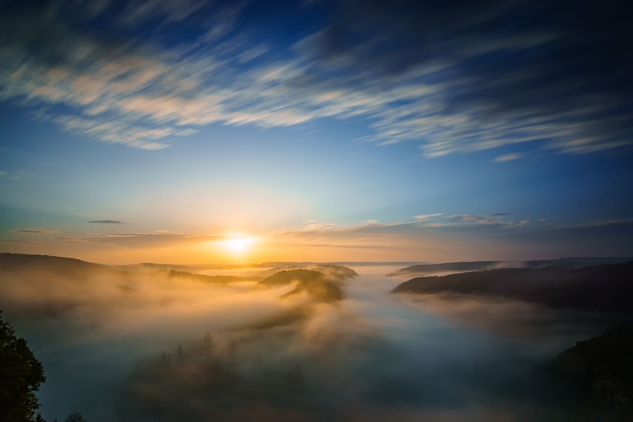 Saarschleife/Saar Loop, Mettlach, Germany