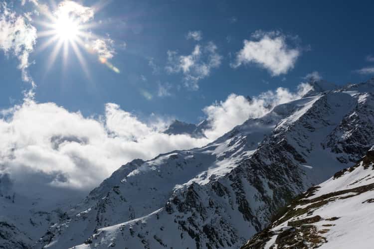 Saas Fee Top of Hannig Cable Car