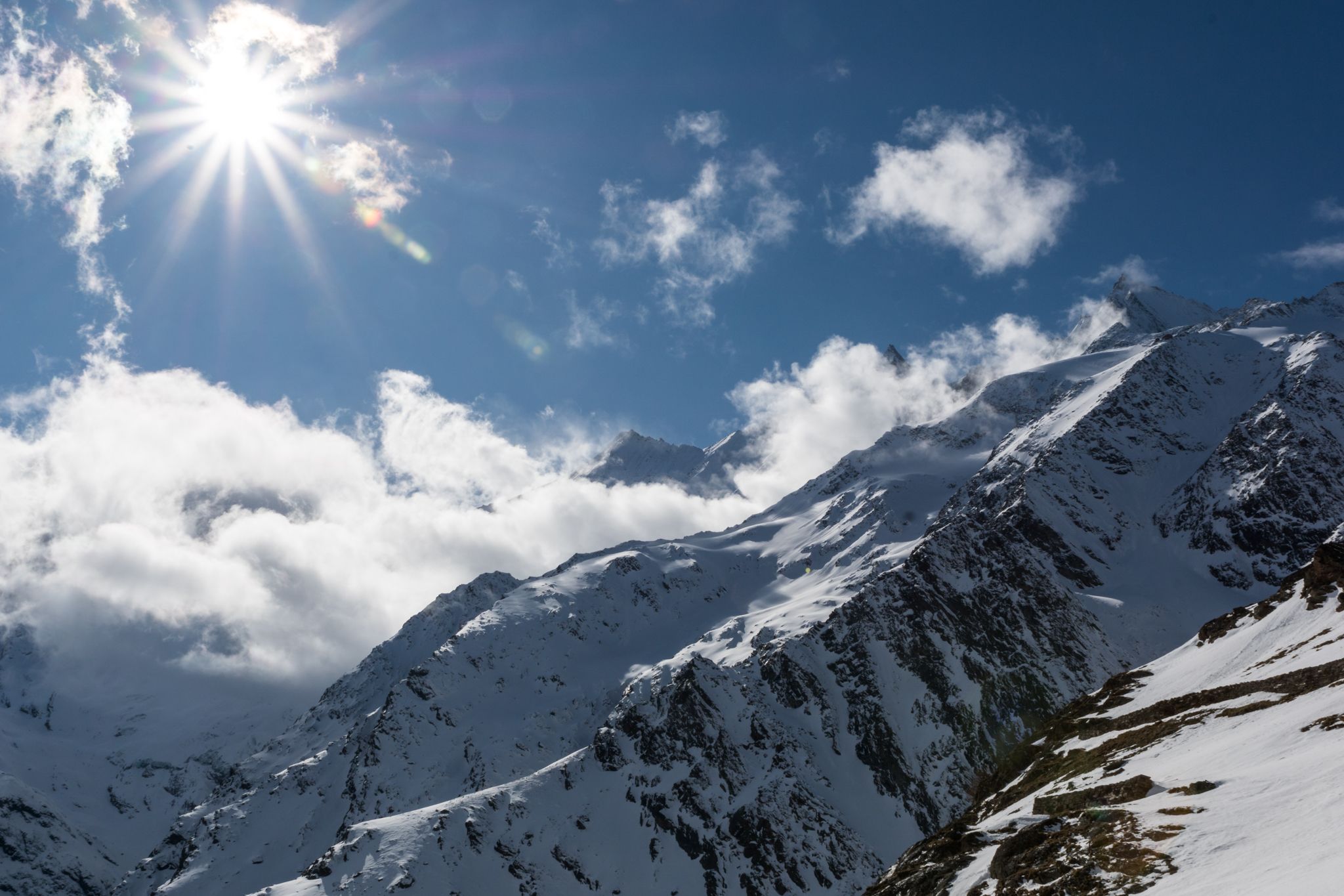 Saas Fee Top of Hannig Cable Car, Switzerland