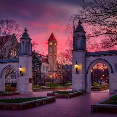 Sample Gates, Indiana University Bloomington, IN, USA