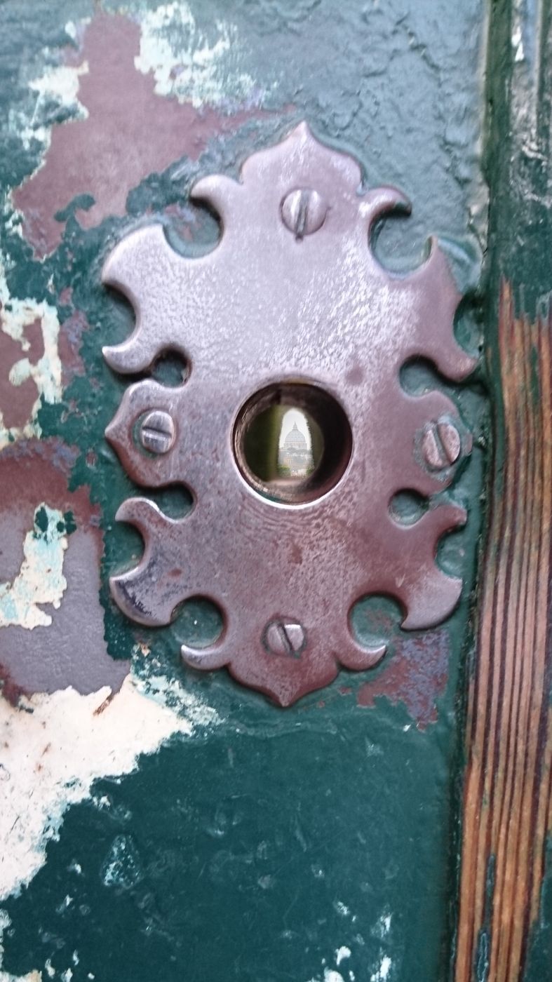 Aventine Keyhole of the Knights of Malta, Rome, Italy