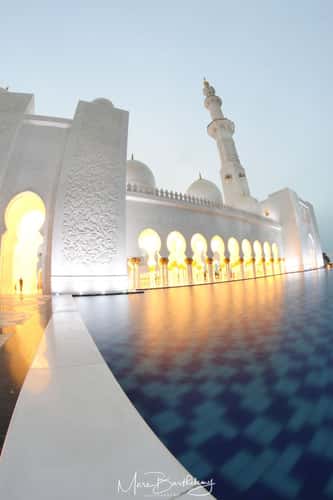 Pillars of Sheikh Zayed Mosque, Abu Dhabi