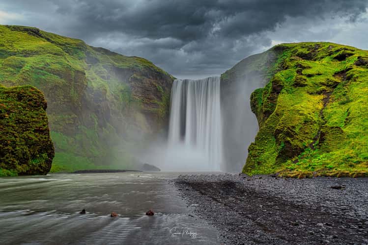 Skógafoss Waterfall