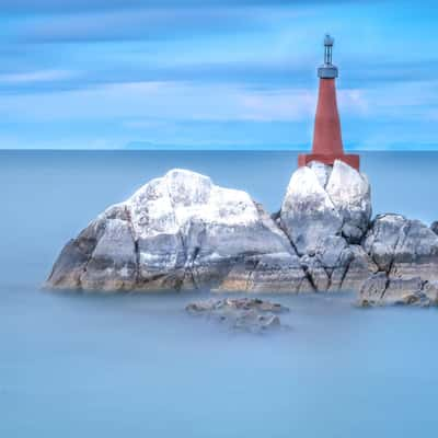 Small Lighthouse Blue Zebra Island, Malawi