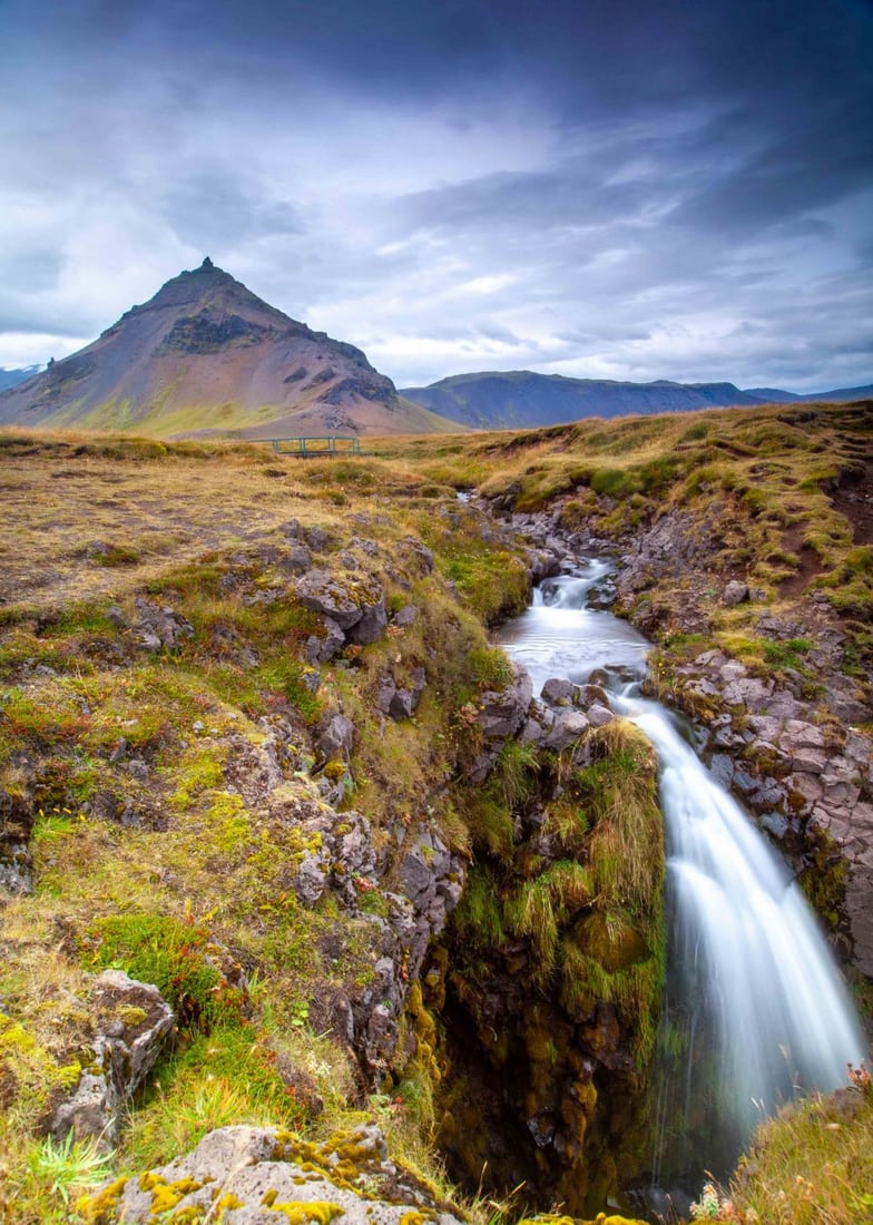 Snæfellsjökull Mountain from Dagverðará, Iceland